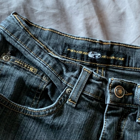 Point Zero Straight Leg Jeans Mid Rise - Picture 3 of 5